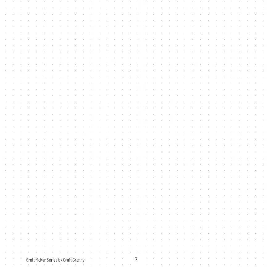 A blank 4:5 dotted journal page with a page number